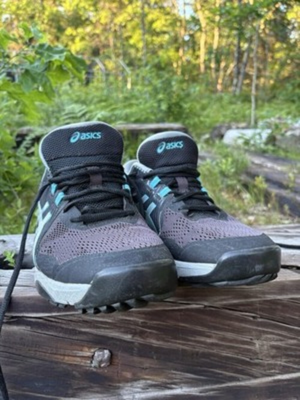 Size 10.5 - A.P.C. x ASICS Gel Sonoma Men’s Teal In Black